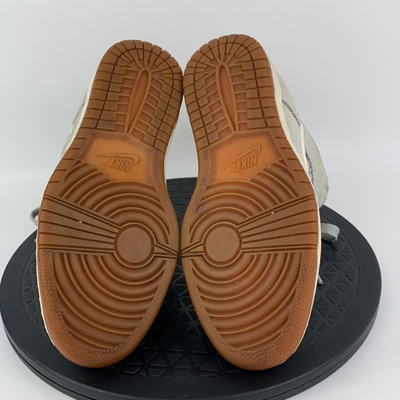 Nike Dunk Sky Hi Gray Hidden Wedge High Top Suede 528899-003 Women's Size 7 - Picture 10 of 12